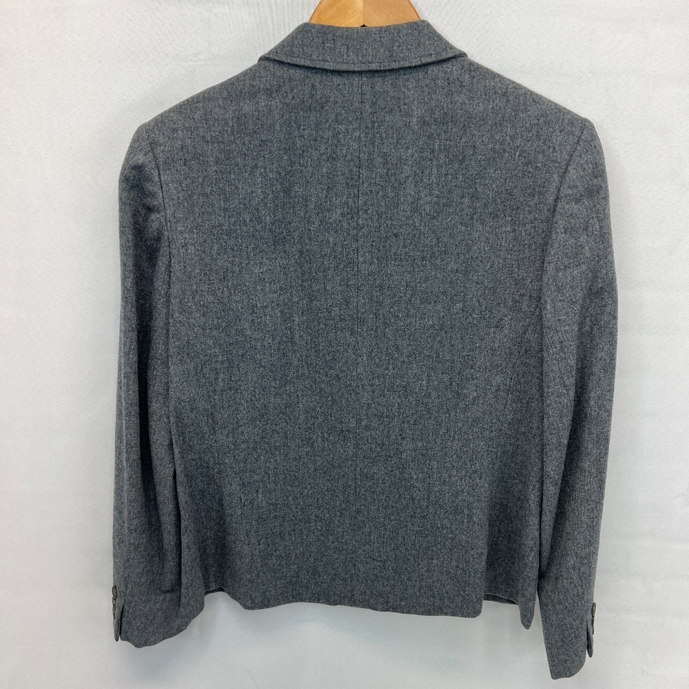 Excellent Condition Pendleton Gray Wool Blazer Si… - image 2